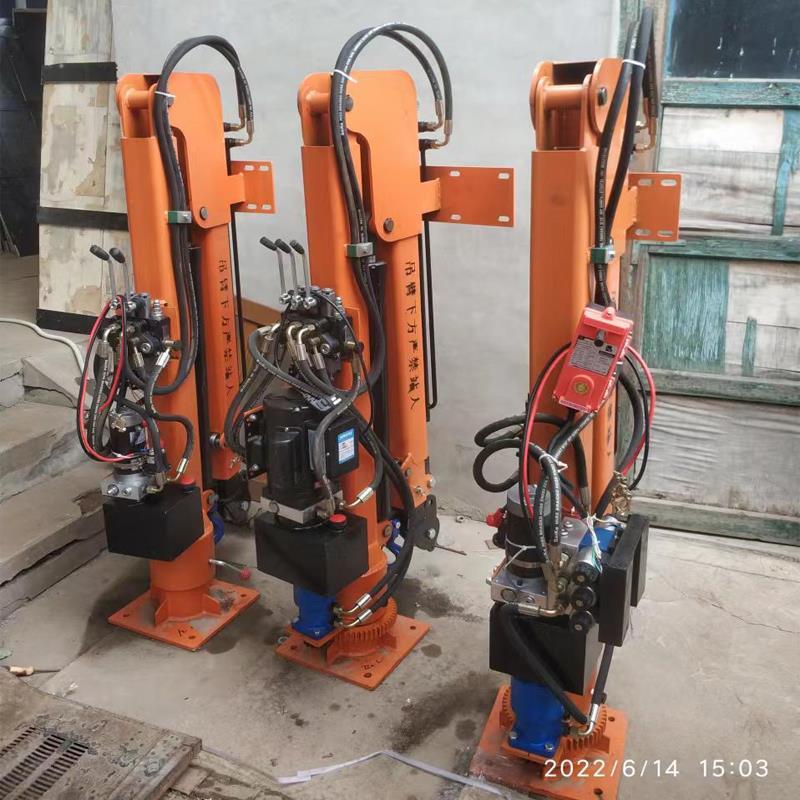 南岸区重汽蓝牌随车吊 3.2吨 国六动力强 液压驱动 农用自卸起重机